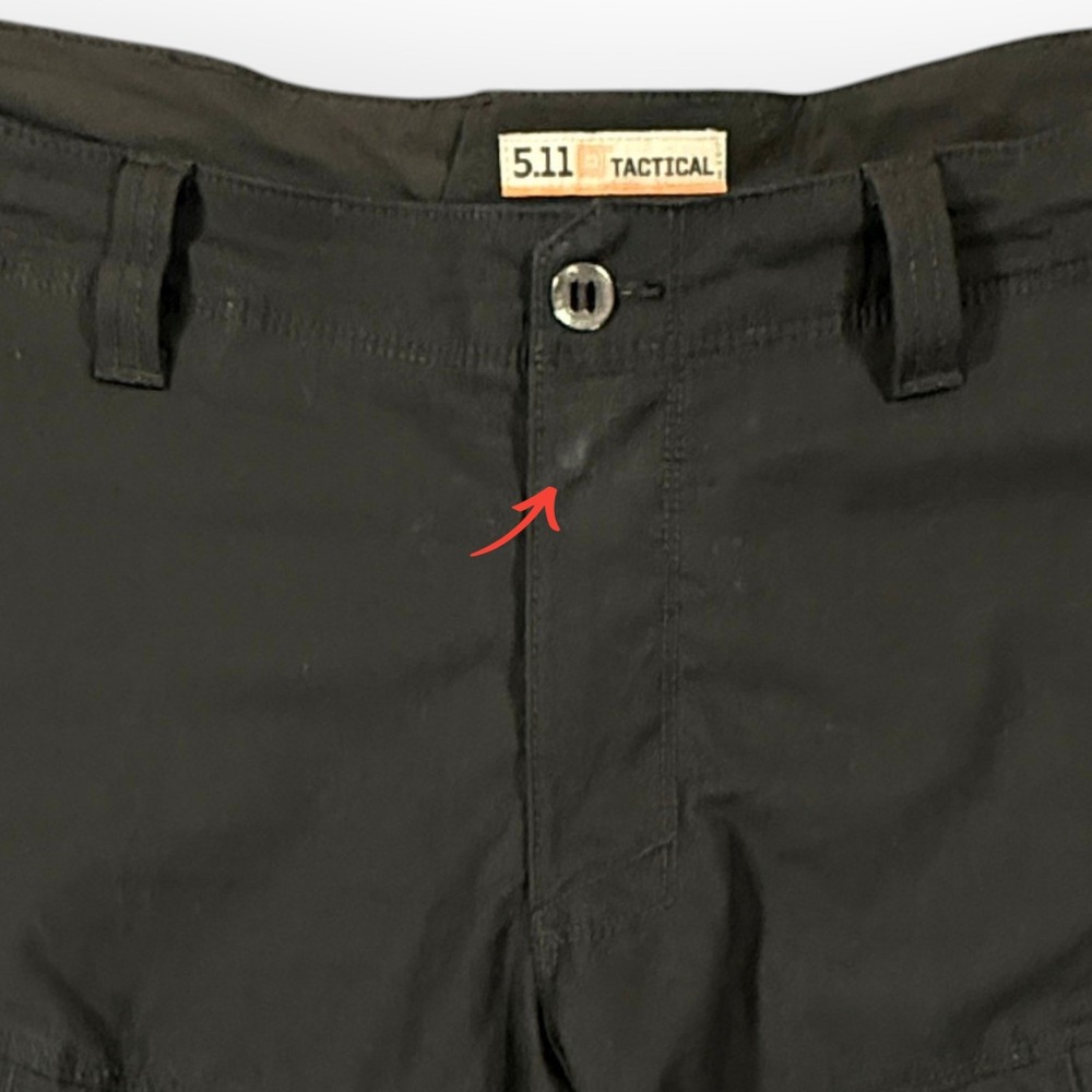 5.11 Apex Tactical 11" Cargo Shorts Mens 40 Black Utility Outdoor Hiking - Picture 6 of 10